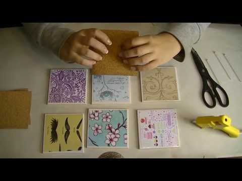 Let's Make Do It Yourself Gift Tile Coasters for ASMR, Relaxation, and Sleep