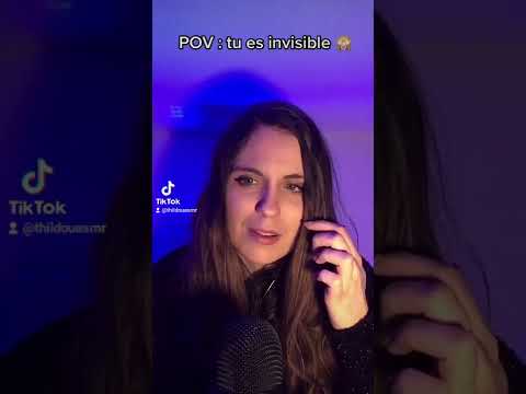 ASMR #shorts | POV : Tu es INVISIBLE !