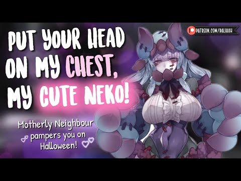 cuddling on your motherly neighbours chest! ♡ [Bogey Monster Girl  / Doting / F4A Audio Roleplay]