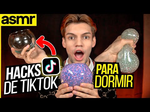 asmr para dormir tiktok hacks - asmr español relajante
