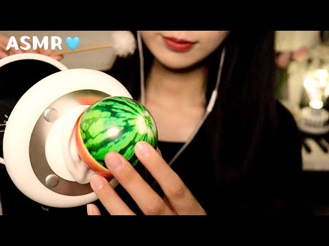 ASMR 2시간👂🏻여러분〰️ 드디어! 귀 살살 녹는 레전드 소름조합2를 들고 왔어요🫨🩵 (찐득볼, 손가락에 윈드스크린 끼우고 귀파기, 랩 씌우고 귀터칭, 솜털, 말랑볼 등)