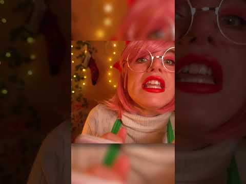 ASMR ELFA DE SANTA CLAUS TE NECESITA PARA SALVAR LA NAVIDAD #asmr #navidad2024