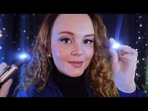 ASMR Deep Ear Cleaning Ear Exam | Whispered Gentle Care for Ultimate Tingles