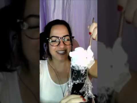 ASMR-SHORTS CORTES DE LIVE ESPUMA #asmr #videoscurtos #shortsviral