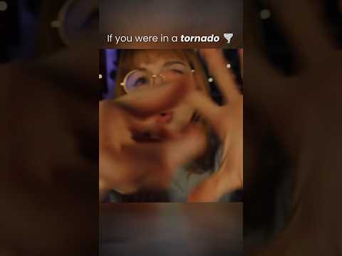 If you were in a tornado 🌪️ #asmr