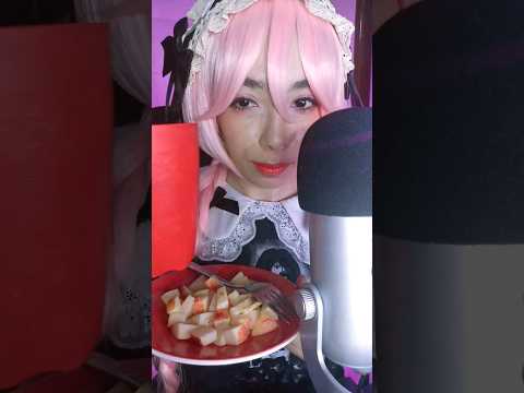 Café da manhã asmr mukbang #mukbang #shortasmr #sonsdeboca #asmrsounds #asmrtingles #cosplay