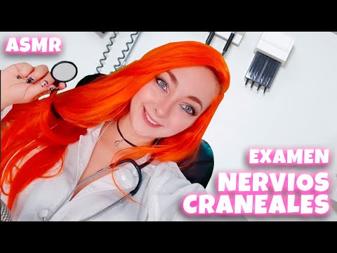 🌙 ASMR  Examen de los Nervios Craneales en Español (Soft Spoken) 🦊