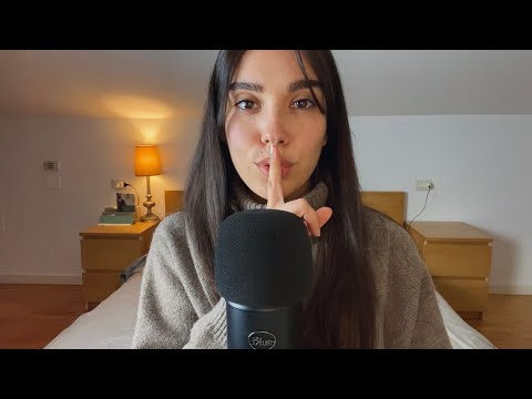 ASMR | Inaudible whispering e pioggia per farti dormire 😴