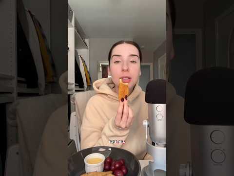 ASMR | Eating Chicken Tenders & Crunchy Grapes