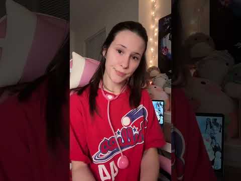 I’m a cool nurse 💤🤝 #asmr #tingles #visualtingle #asmrcommunity #roleplayasmr #roleplay #asmrexam
