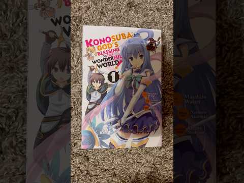 ASMR Tapping On Konosuba: God's Blessing On This Wonderful World! (No Talking) #ASMR #Shorts