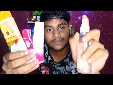 ASMR Doing Your Skincare & Makeup 💄✨ | Glowy Skin & Glam Look Roleplay
