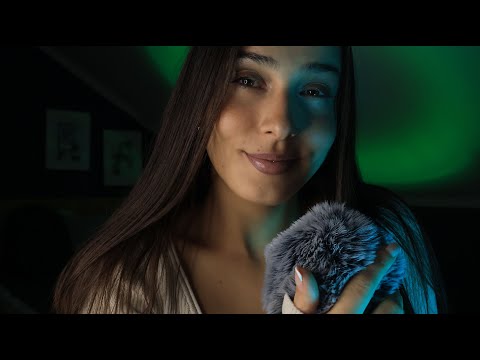 ASMR Fluffy Mic Scratching, Simulated Scalp Massage | No Talking