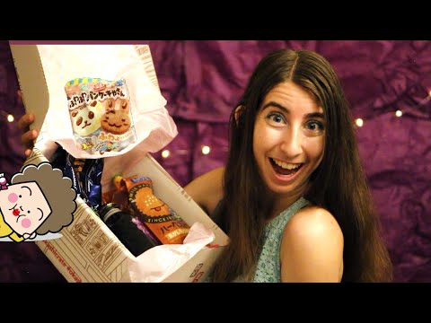 ASMR Japanese Snacks Review (Okashi Crate)