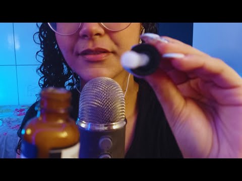 ASMR- CUIDANDO DO SEU ROSTO ANTES DE DORMIR!