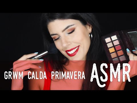 ASMR ita - 💄 GRWM • PRIMAVERA dai TONI CALDI (Whispering)