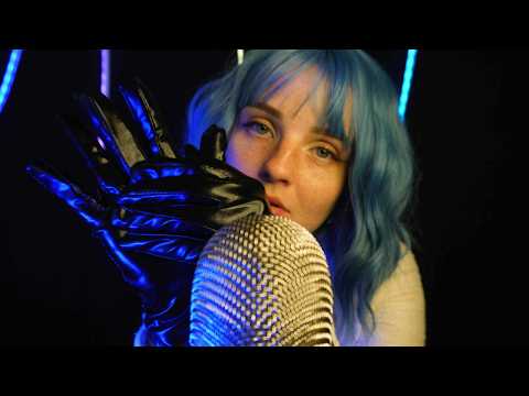 ASMR Leather Gloves Sounds (crunchy, tingly, relaxing)
