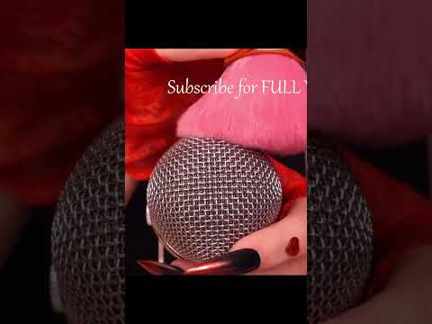ASMR Mic Brushing, Layered Sounds 🎧 #asmr #notalkingasmr #asmrsleep #shorts