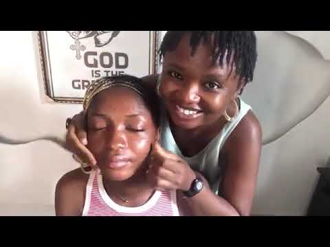 ASMR TINGLING FACE TOUCHING AND NITPICKING WITH SCALP SCRATCHING 
