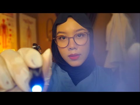 ASMR Doctor Cleans Your Eye 👀 | Eye Exam, Eye Cleaning, Personal Attention