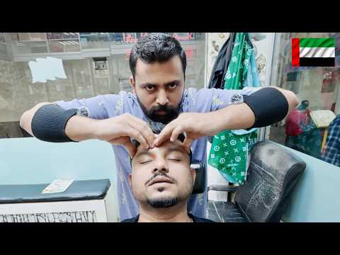 😱 ASMR | Tingling Head Massage Makes Me See Stars! in Deira, Dubai 🇦🇪
