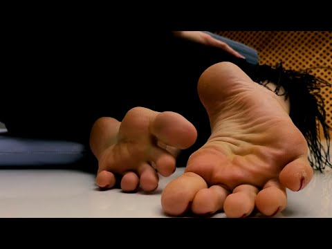 ASMR Feet ✨ Bare Soles Close-Up Relaxation | Cozy Foot JOI Inspired
