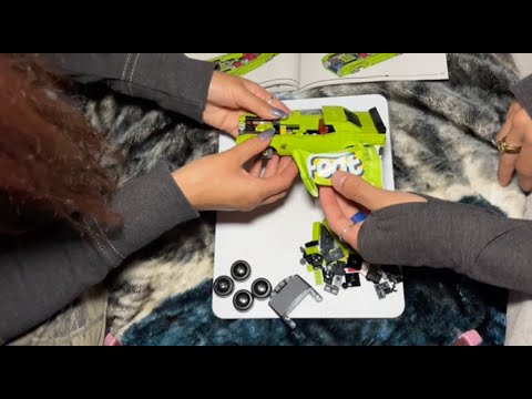 Amazing background sounds asmr building a lego set (no midroll ads)