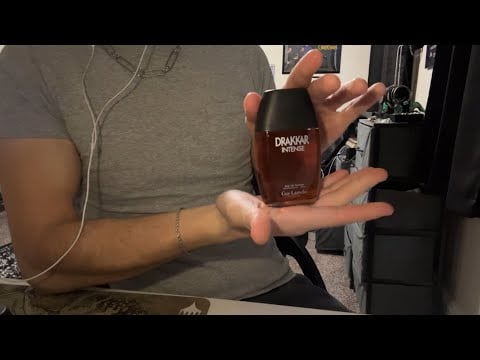 Unboxing and Reviewing Drakkar Intense - ASMR