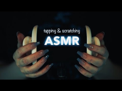 ASMR | binaural 3Dio Tapping & Scratching around your Head - no talking