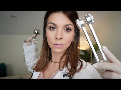 ASMR Full Cranial Nerve Exam |Doctor Roleplay, Vision, Olfactory, Face | Soft Spoken