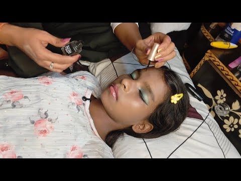 Asmr: creating peaceful makeup experience  with soft brushes and relaxing personal attention. 💕🎀
