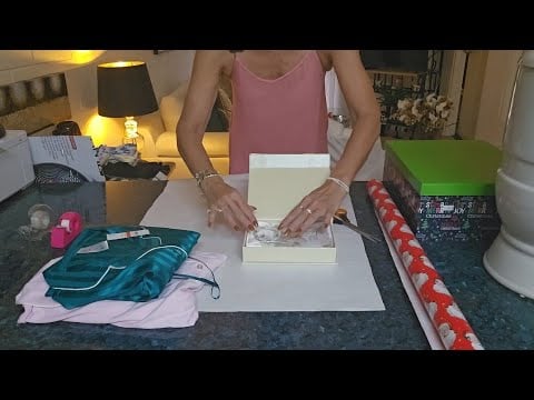 ASMR🎅Christmas Gift Wrapping. Soft Spoken. @LISASRELAXINGASMR-pb1gb 