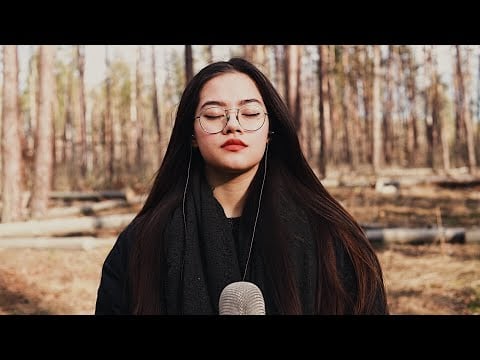 [ASMR] The forests sound. Natural Triggers. Wood sounds. Soft Spoken for you. Meditation.