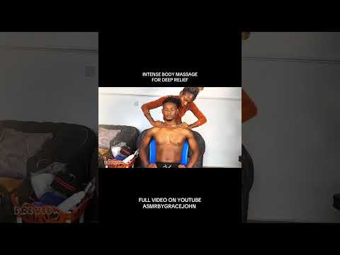 Ultimate Relaxation 💆🏽‍♀️ Deep Massage + Ear Cleaning & Ear Eating