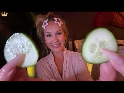ASMR Sleepover with your BFF, circa 2012 🎀🫧 (computer games, cucumber face mask, x marks the spot)