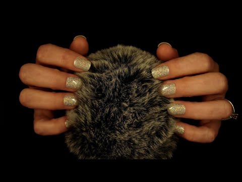 ASMR 1 HOUR Fluffy Mic Scratching (no talking, slow, for sleep, relaxation, background)