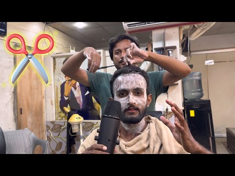 ASMR Real Barbershop Haircut For Sleep