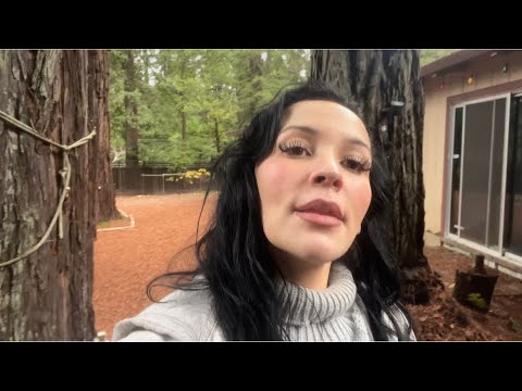 ASMR At A Cabin in the Woods 🏕️ (Public ASMR)