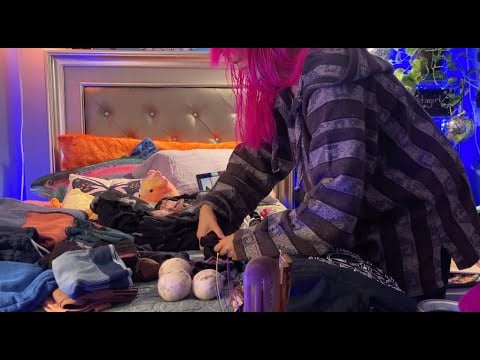 Fold laundry with me🧚‍♀️(chill, no talking cleaning)