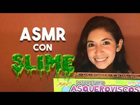 ASMR en Español - Haciendo Slime con el Laboratorio Asqueroviscoso (Parte 1)