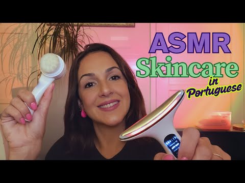 Little Sounds ASMR | Skincare Treatment (in Portuguese)💆🏽‍♂️💆🏽‍♀️
