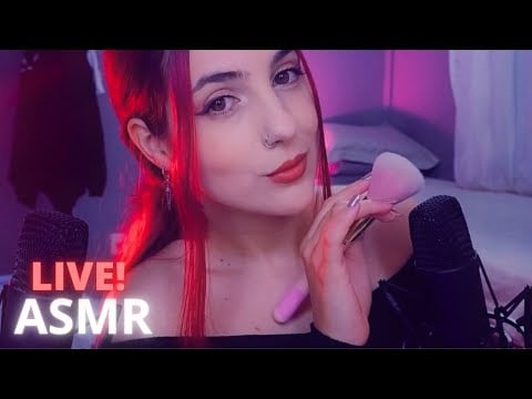 LIVE ASMR! Whispers, Mouth Sounds, Kisses and + (21/07)