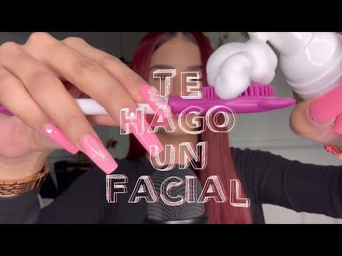 Asmr te vas a dormir con este facial