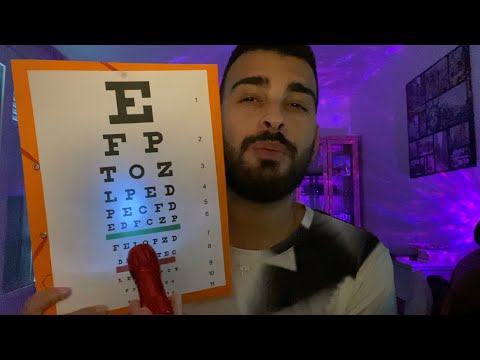 ASMR | FAST EXAMEN DES YEUX