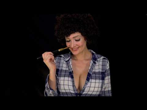 ASMR // Bobbie Ross Paints Your Face for Halloween (Soft Spoken, Calming)