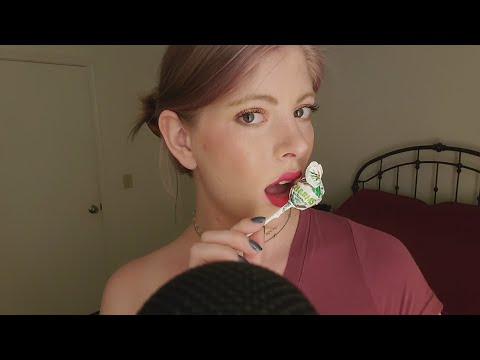 ASMR | Up Close Lollipop Licking (Thank YOU For 1k!!)