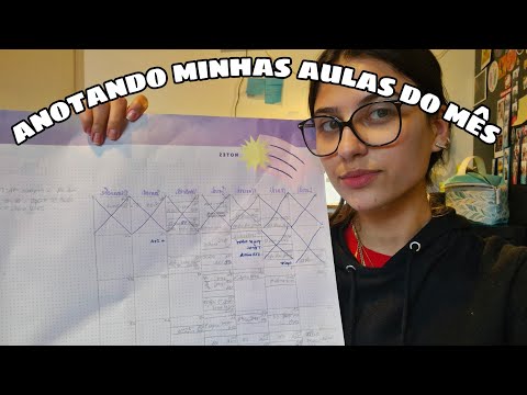 ASMR PLANEJAMENTO 🗓✨️