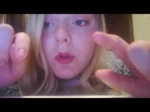 ASMR- Lofi Mouth Sounds + Hand Movements (some rambling + kisses)