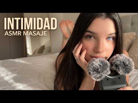 ASMR masajes íntimos con primer plano y susurros relajantes