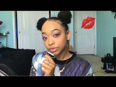 ASMR | Up Close Mouth Sounds | Kisses 💋 | Slow Hand Movements